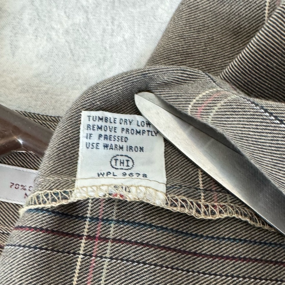 Vintage Men's Arrow Dover Chevella Plaid Shirt - Picture 7 of 7